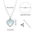 SKYSONIC Customizable Pet Urn Necklace A Unique Way to Honor Your Pet