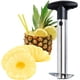 thumbnail image 1 of Descorazonador de piña de acero con herramienta para quitar núcleos con mango desmontable, cortador de piña de frutas rápido y fácil, pelador y rebanador, 1 of 5