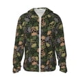thumbnail image 2 of Lsque Camouflage Skulls UPF 50+ Lightweight Sun Protection Men's Women's Long Sleeve Shirt, Hoodie Performance -X-Large, 2 of 9