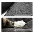 thumbnail image 5 of allisandro Calming Furniture Protector Dog Bed with Soft Neck Bolster, Waterproof Faux Fur Couch Cover with Removable Cover, 42 x 38 x 5 Inches, Gray, 5 of 5
