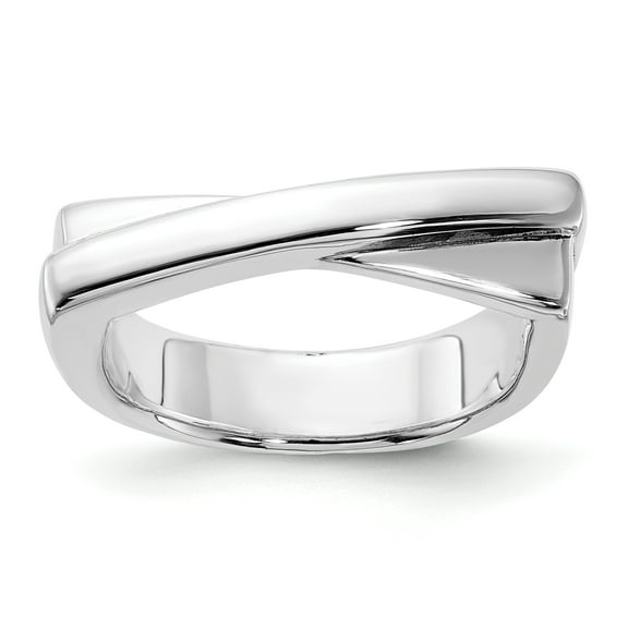 Sterling Silver Flat Top Ring QR4205