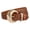 Brown, variant on Ywmsfl Stretchable Braided Belt Girdle for Women Lightweight Waistband with Secure Clasp for Daily and Travel Use