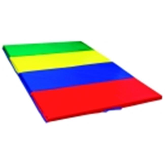 Early Childhood Resources Folding Tumbling Mat, 4 x 6 Ft.