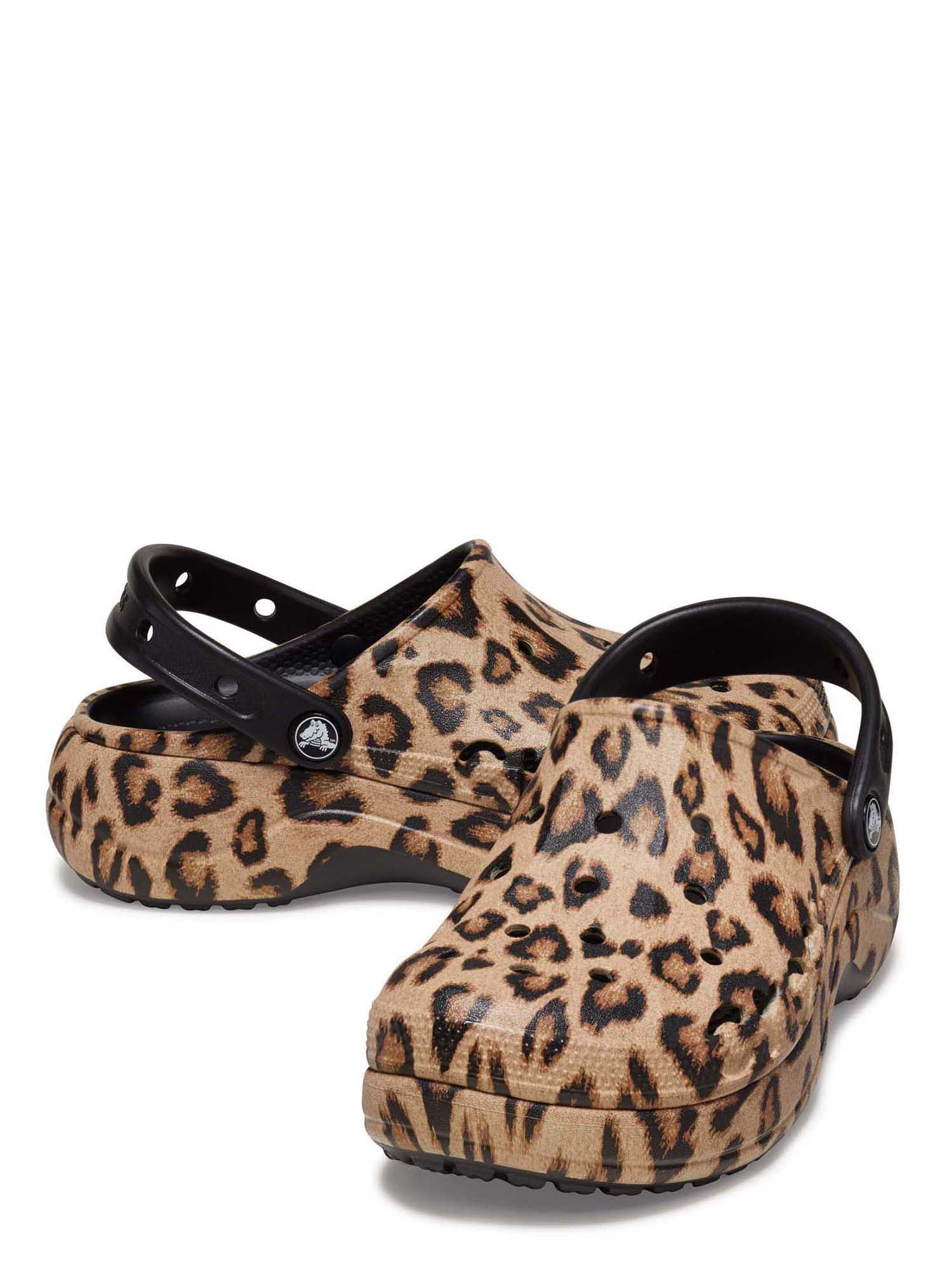 国内配送 CROCS BAE ANIMAL CLOG LEOPARD Crocs Baya Platform Clog Sandal, Comfortable - Walmart.com