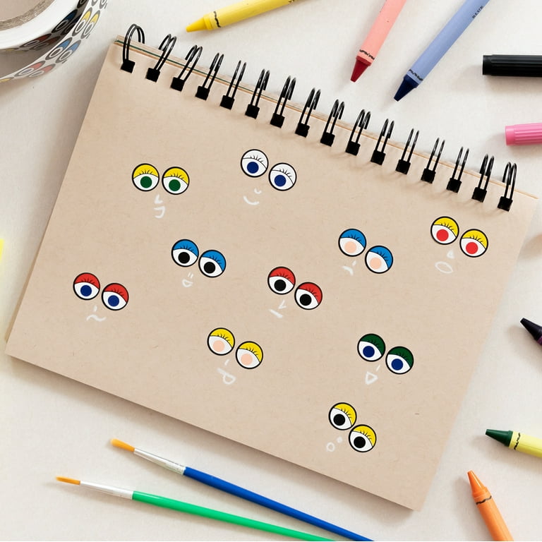 (price/per roll)Colored Eye Stickers