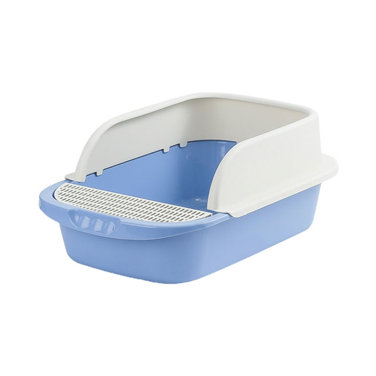 Closed in top litter box