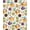 Orange, Pattern 2, variant on ODIKA 2x3 Machine Washable Non-Slip Area Rug, Whimsical Safari Parade Featuring Lions Elephants and Playful Monkeys High Traffic Rug with Pad, Green, 682498