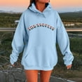 thumbnail image 2 of WILLBEST Sudadera para Mujer, Estilo Casual de Invierno, con Estampado Navideño Del Alfabeto, Cordón Ajustable, Bolsillo y Manga Larga Mediana, 2 of 4