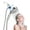 Silver, variant on Hodvit Handheld Showerhead w/ Magnetic Docking Brackets,High Pressure 10 Spray Modes Shower Head,New