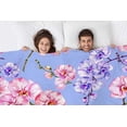 thumbnail image 2 of Yibo Brown Sloth Blanket Flannel Soft and Comfortable Anti-static Bed Sofa Blanket, 2 of 7