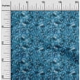 thumbnail image 2 of oneOone Viscose Chiffon Blue Fabric Abstract Floral Craft Projects Decor Fabric Printed By The Yard 42 Inch Wide-2ra, 2 of 5