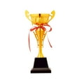 thumbnail image 4 of Trofeo de partido de fútbol, ​​Trofeo de premios de competiciones con trofeo de base, Fútbol 32cm, 4 of 9