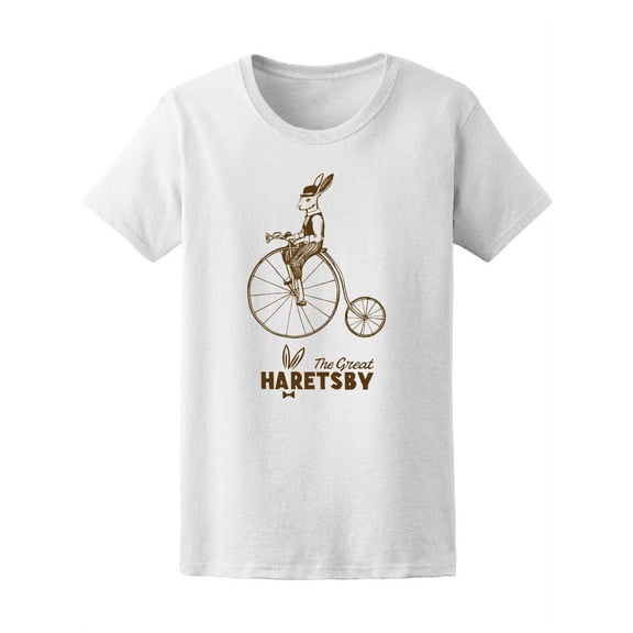 The Great Haretsby Funny T-Shirt Women -Image by Shutterstock, Female Small