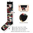 thumbnail image 3 of FORMRS Womens Knee High Socks Casual Long Thick Travel Daily Wear, 2 Pairs, White Lucky Cat, 3 of 6