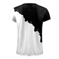 thumbnail image 5 of Azrian Shirt for Men's Fashion Summer Neckline T-shirt 3D Printing Pattern Short Sleeve, 5 of 5