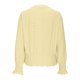 thumbnail image 4 of Ailaofu Womens Tops V Dressy Casual Neck Long Sleeve Shirts Buttons Business Casual Tops, 4 of 6