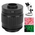 thumbnail image 3 of VGEBY Microscope Camera Adapter,Microscope Lens Adapter,Microscope Camera Adapter Trinocular Stereo Microscope Tube 1X 38mm C Mount Lens Adapter, 3 of 8