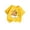 Yellow, variant on FUZHIQ Boys Girls Cute Capybara Graphic T-Shirt Lovely Animal Short Sleeve Crewneck Top, Soft Comfortable Summer Casual Shirt,4-5 Years