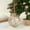 Beige, variant on ChicYu 3.15in Clear Christmas Ball Ornaments Shatterproof Decor Lightweight Easy to Hang for Christmas Tree Wreath Holiday Party