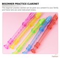 thumbnail image 3 of LEEYNEER 48 Pcs Little Flute Voice Recorder Music Flutes for Beginner Student Instrument Musical Major Plastic, 3 of 6