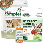 Exotic Nutrition Sugar Glider Deluxe Food Starter Package