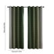 thumbnail image 3 of 63x52 Inches High Blackouts Elegant Gradient Curtains Sunscreen Heat Insulation Suitable For Balcony Bedroom And Living Room Curtain Set Of Two, 3 of 6