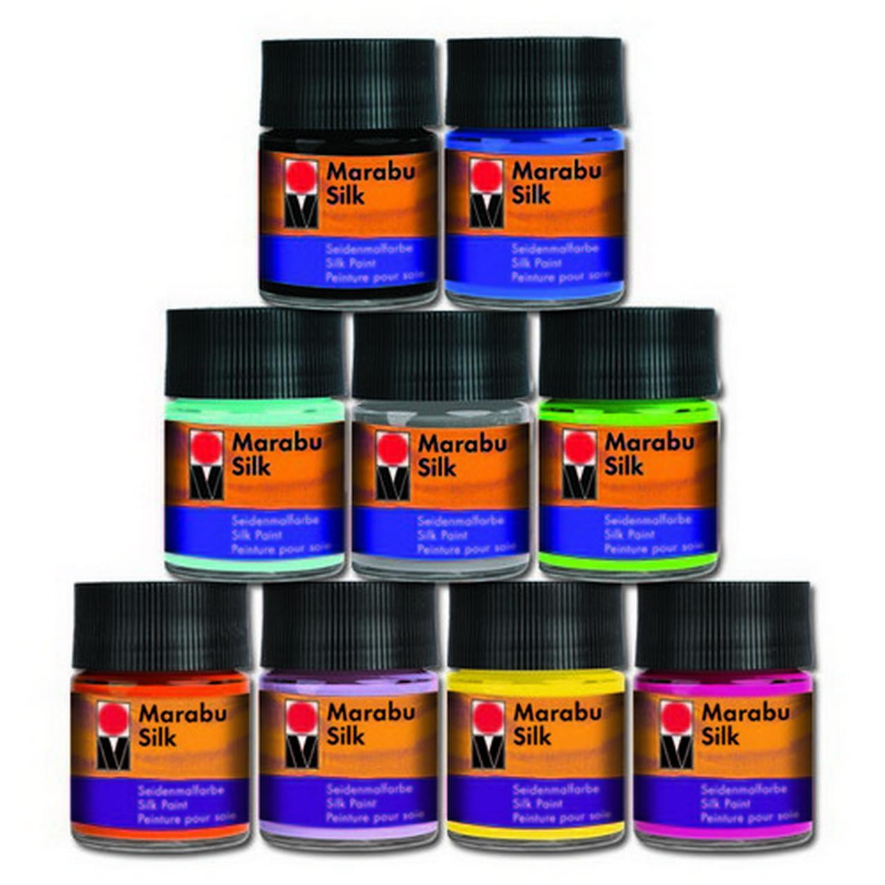 Marabu Silk Paint, 50ml, Leaf Green