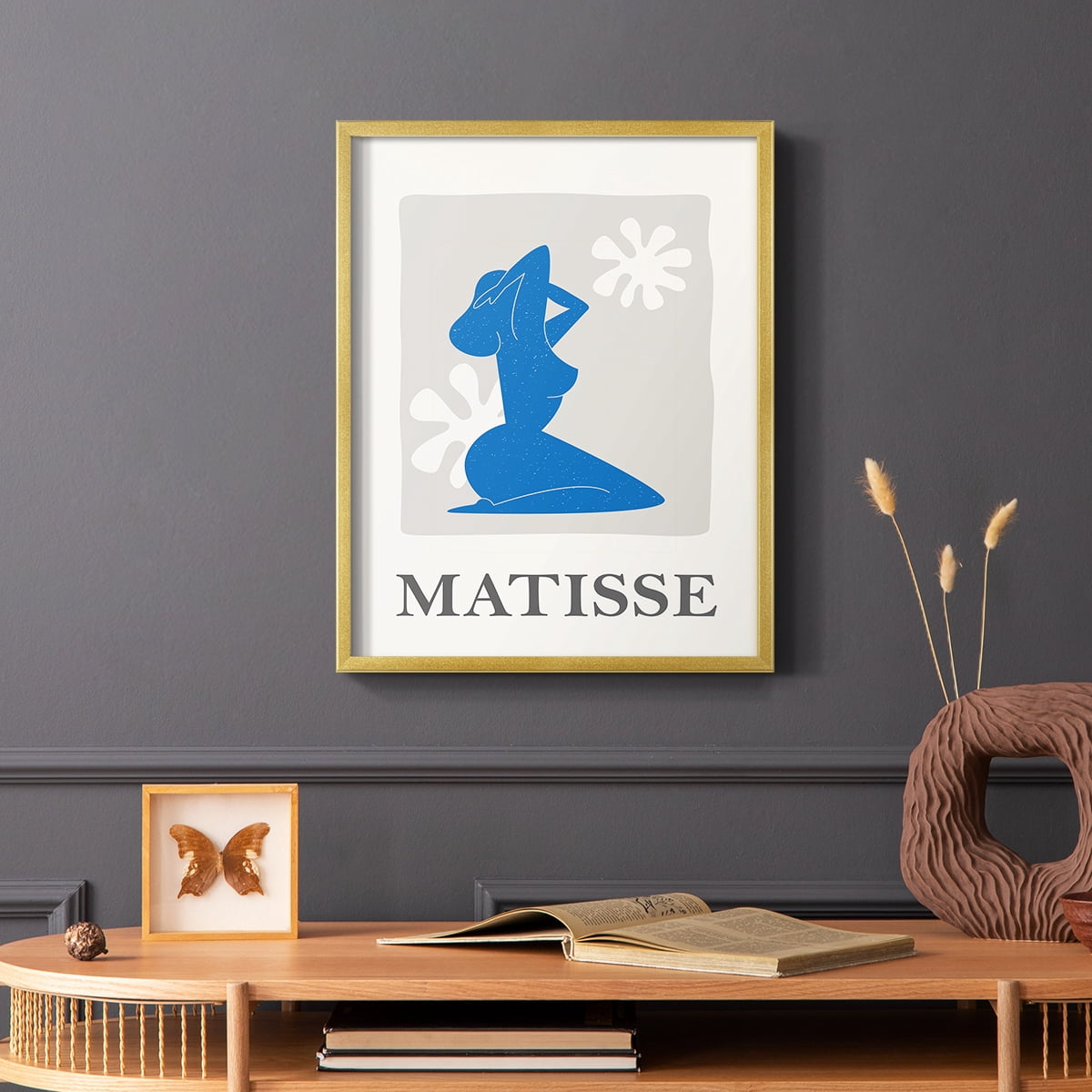 Matisse CCLXXI in Solid Wood 11 x 14 Framed Print