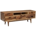thumbnail image 4 of Turin Live Edge Suar Wood Media Center with 2 doors/4 drawers, 4 of 5
