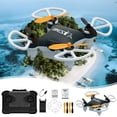 thumbnail image 5 of New Mini Drone HD Aerial Photography Aircraft Children's Toy Model Aircraft Four Remote Control Aircraft 723 Black with Stable Altitude Hold, Gestures Selfie, Waypoint Fly, Auto-Follow, 3D Flip, 5 of 8