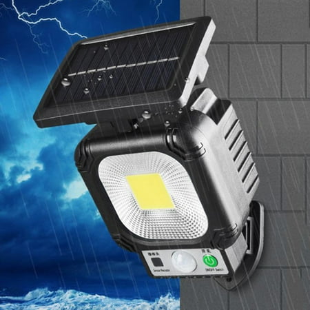 

Kotyreds LED Street Lamp 3 Modes Outdoor Solar Light PIR Motion Sensor for Porch Driveway