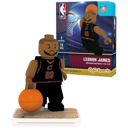 LeBron James Cleveland Cavaliers OYO Sports Player Away Jersey Minifigure - No