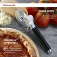 Classic Pizza Wheel with Sharp Blade For Cutting Through Crusts, Pies