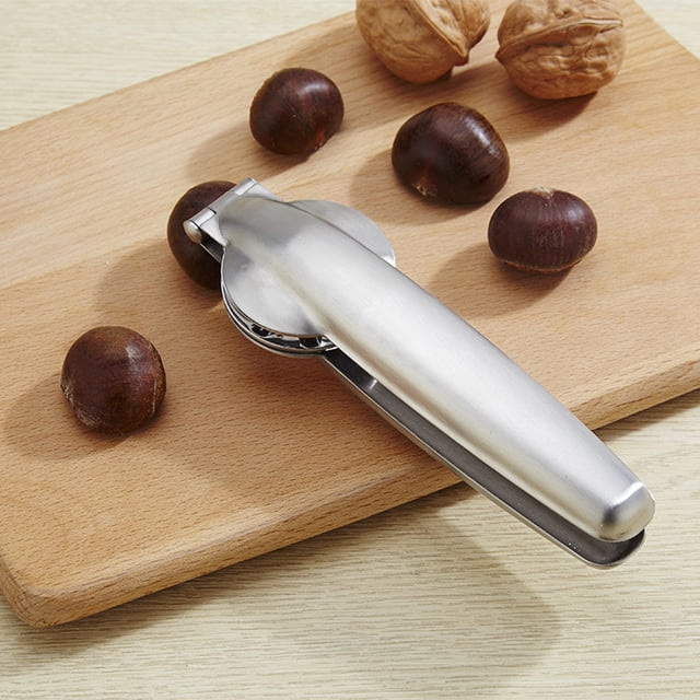 Herramienta de cocina, abridor de tuercas Manual de acero inoxidable, Clip de castaña, eficiencia óptima Jadeshay A