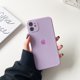 thumbnail image 1 of Straight edge fine hole liquid apple label case for IPhone 11 12 13 Pro Max X Xs Xr 7 8 Plus SE 2020, 1 of 4
