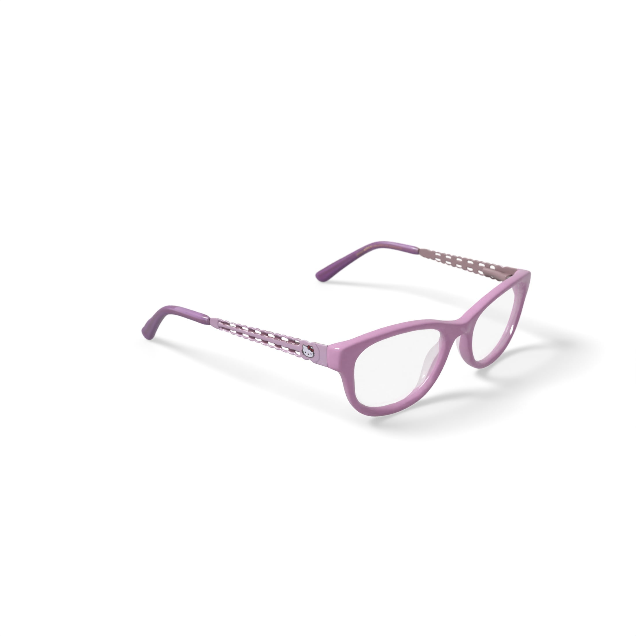 Hello Kitty Youth HK278 Square Prescription Eyeglasses with Case, Pink