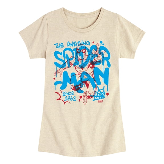 Spider-Man - Street - Youth Girls Fitted Short Sleeve T-Shirt