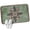 Green, variant on Front Door Mat 15.7"x23.6", Retro Flowers Non Slip Backing & Low Profile Doormats, Absorbent Muddy Dirt Trapper Door Mats for Front Back Door All-Weather Boho Ethnic Retro Abstract Florals Grid