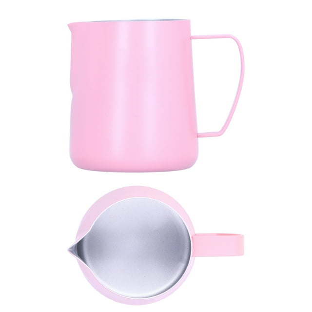 Jarra Latte Art, jarra de café de 400 ml, jarra de espuma elegante, jarra de café, tecnología innovadora