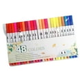 thumbnail image 3 of simhoa Multi-color Tip Ink Pens Marking Pen Drawing Marker Kids Painting Tools 48 colors, 3 of 8