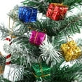 thumbnail image 4 of 24 Pcs Mini Gift Boxes Christmas Ornaments,Bexikou 1.57inch Mini Wrapped Present Boxes,Christmas Tree Small Gift Boxes, Assorted Colors Christmas Ornaments Mini Presents for Crafts, 4 of 7