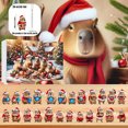 thumbnail image 4 of Puntoco Calendario de cuenta regresiva de Navidad con colgante de acrílico, regalo festivo Liquidación de adornos de decoración interior y exterior en Navidad, 4 of 5