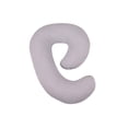 thumbnail image 6 of Snoogle Mini Chic Jersey Compact Side Sleeper Pregnancy Pillow - Ivory, 6 of 6