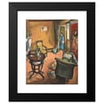 thumbnail image 2 of Emile Othon Friesz 20x24 Black Modern Framed Museum Art Print Titled - Interior (1914), 2 of 5