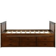 Merax Solid Wood Captain Bed with Trundle and Drawers, Twin, Multiple