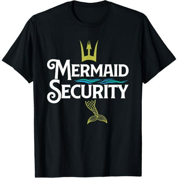 Mermaid Security I Adult Costume Mermaid T-Shirt Shirts