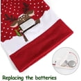 thumbnail image 4 of TAGVO LED Light Up Hat Beanie Knit Cap, Colorful LED Xmas Christmas Beanie 2 Pack, 4 of 7