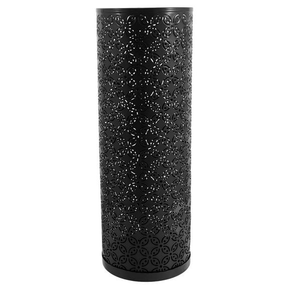 Umbrella Holder Freestanding Umbrella Stand Metal Umbrella Organizer Round Umbrella Rack For Entryway Home Office Decor Black