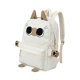 thumbnail image 4 of Mochila escolar, mochila de día con cremallera, mochila para libros, mochila para ir de compras para niñas Blanco, 4 of 9