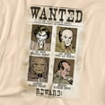 thumbnail image 2 of DC Comics T-Shirt Wanted Poster Unisex Graphic Tee For Men & Women, 2 of 7